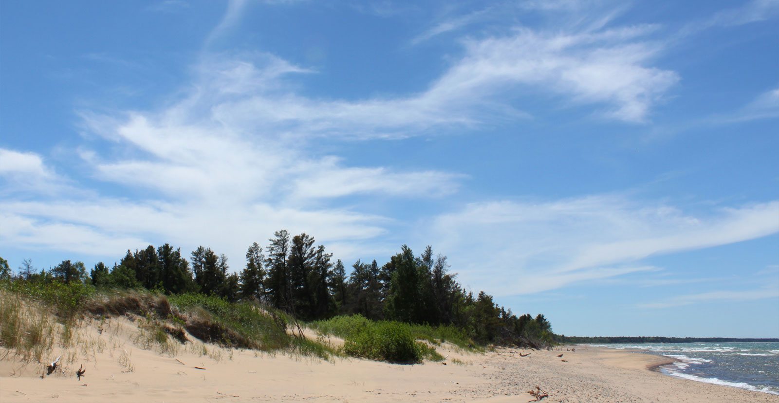 Beachfront in Michigan