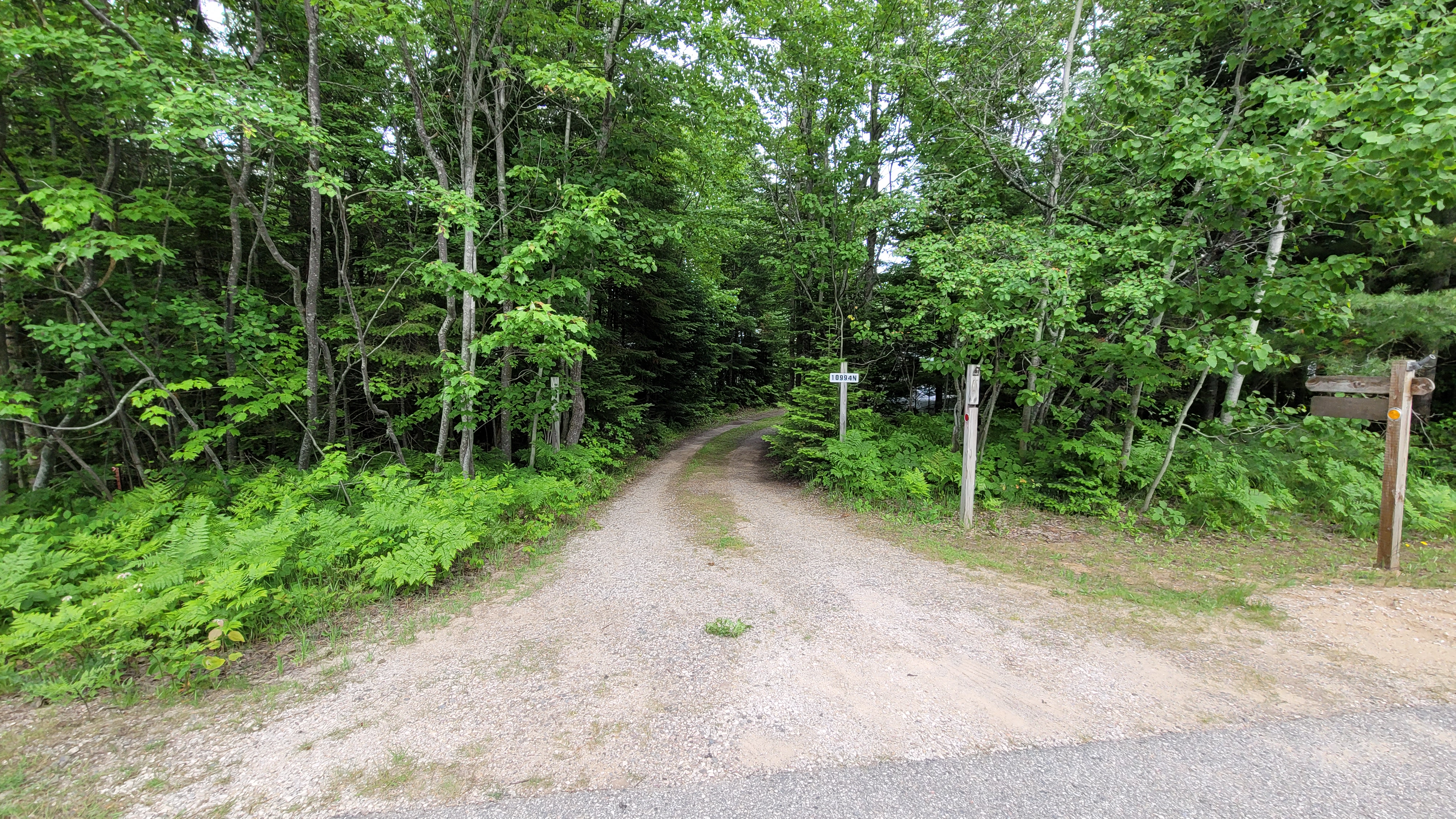 Ext driveway from road