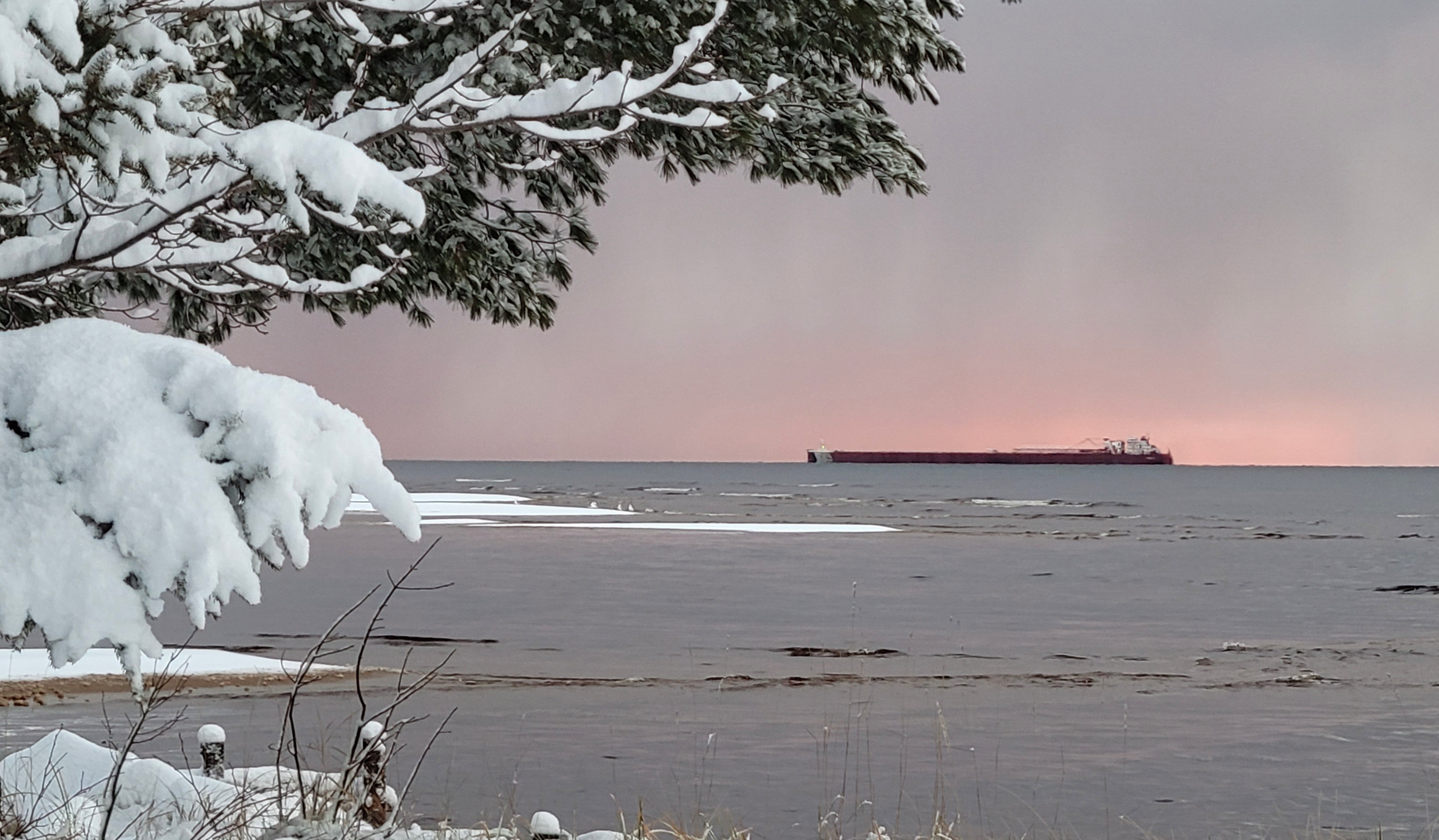 Ext freighter in the snow